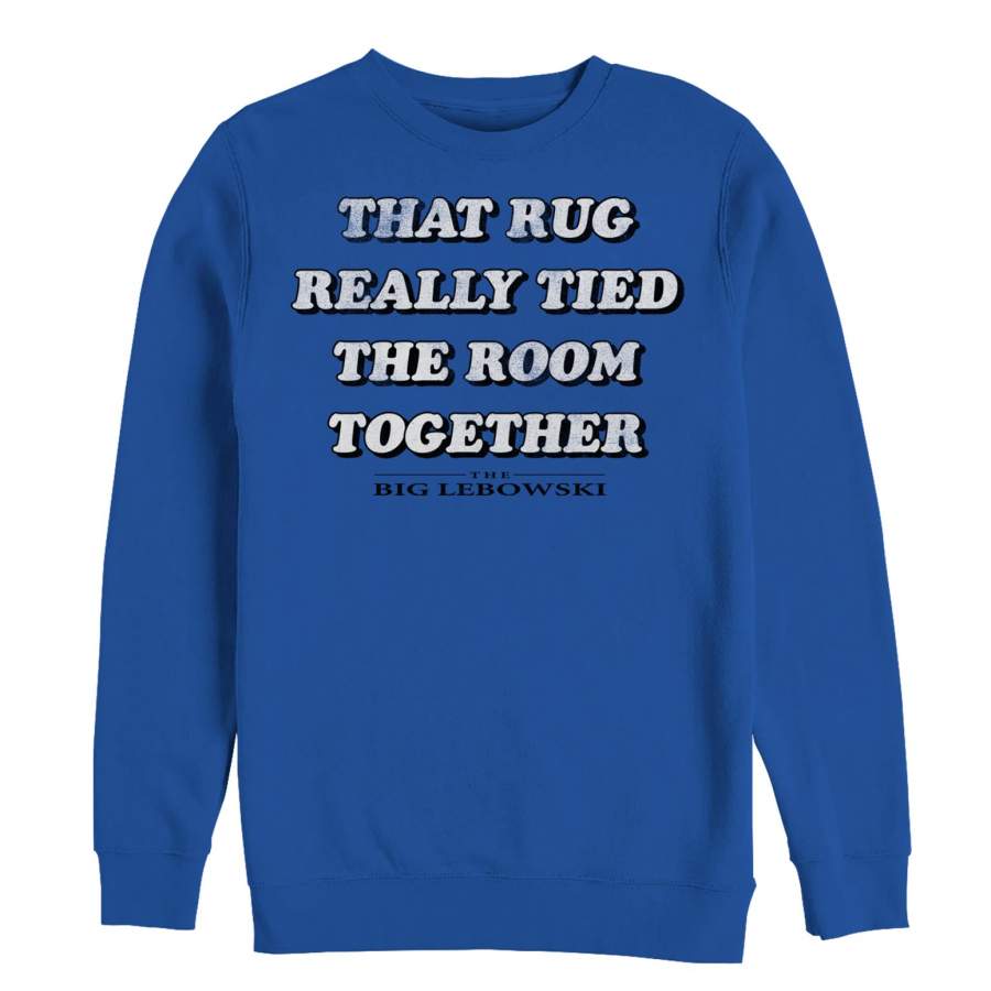 The Big Lebowski Men’s Rug Really Tied Room Together  Sweatshirt