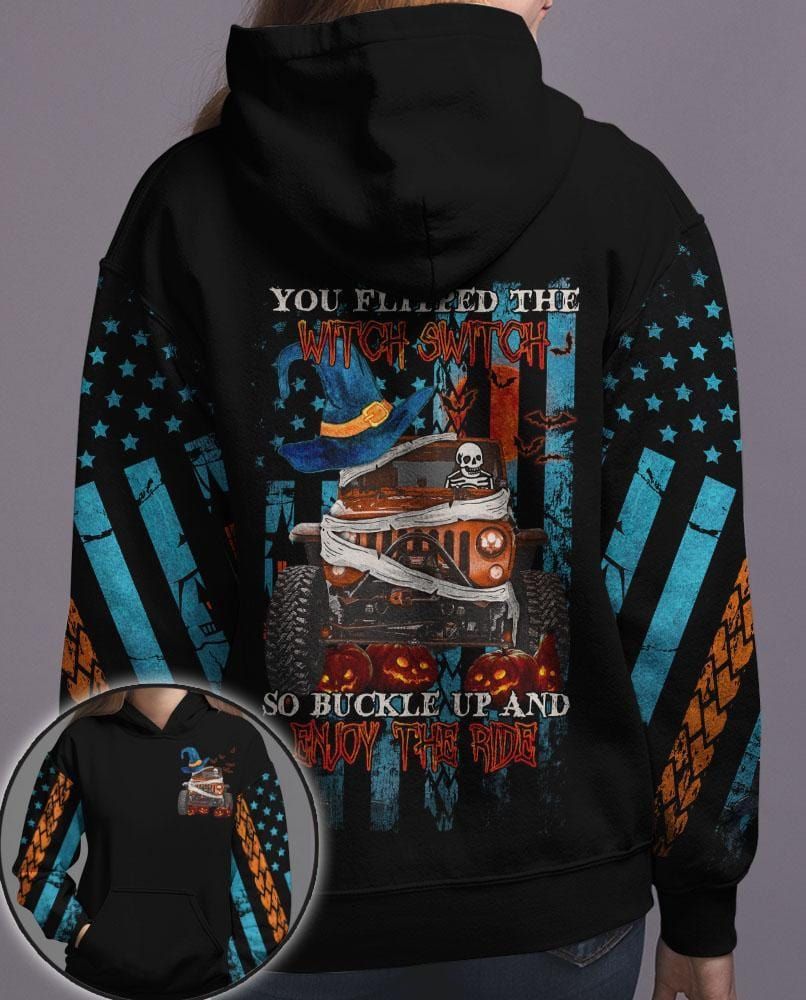 Buckle Up And Enjoy The Ride Jp Girl Halloween Hoodie 3D