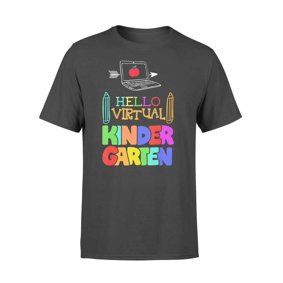 Hello Virtual Kindergarten Teacher T-shirt