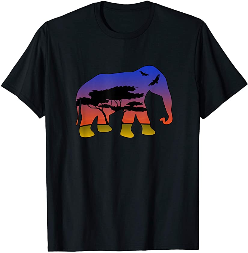 Endangered Species for Earth Day – African Savanna Elephant T-Shirt