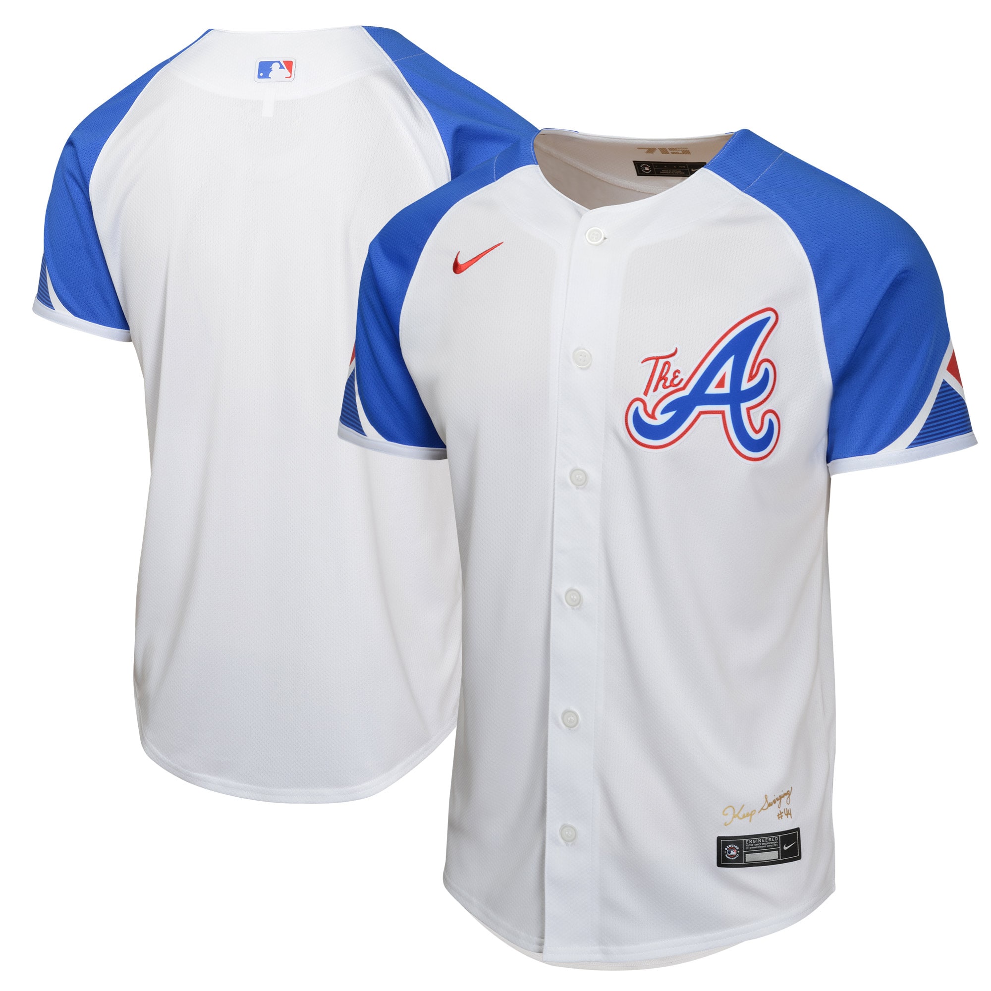 Atlanta Braves Youth City Connect Limited Jersey – White