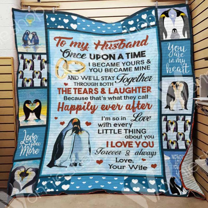 Penguin Husband Blanket NOV2701 90O41