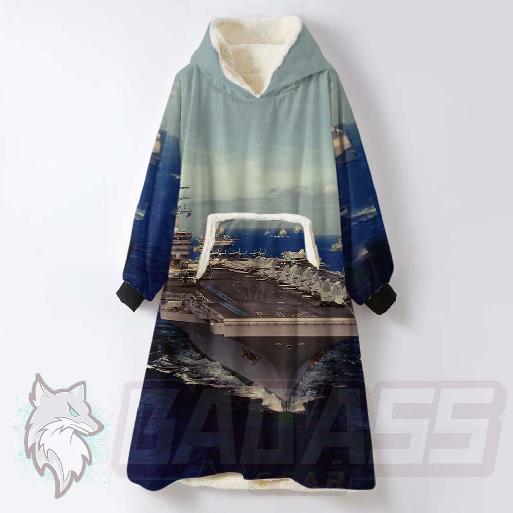 Amazing Ship BDG-1036 Oversized Sherpa Blanket Hoodie