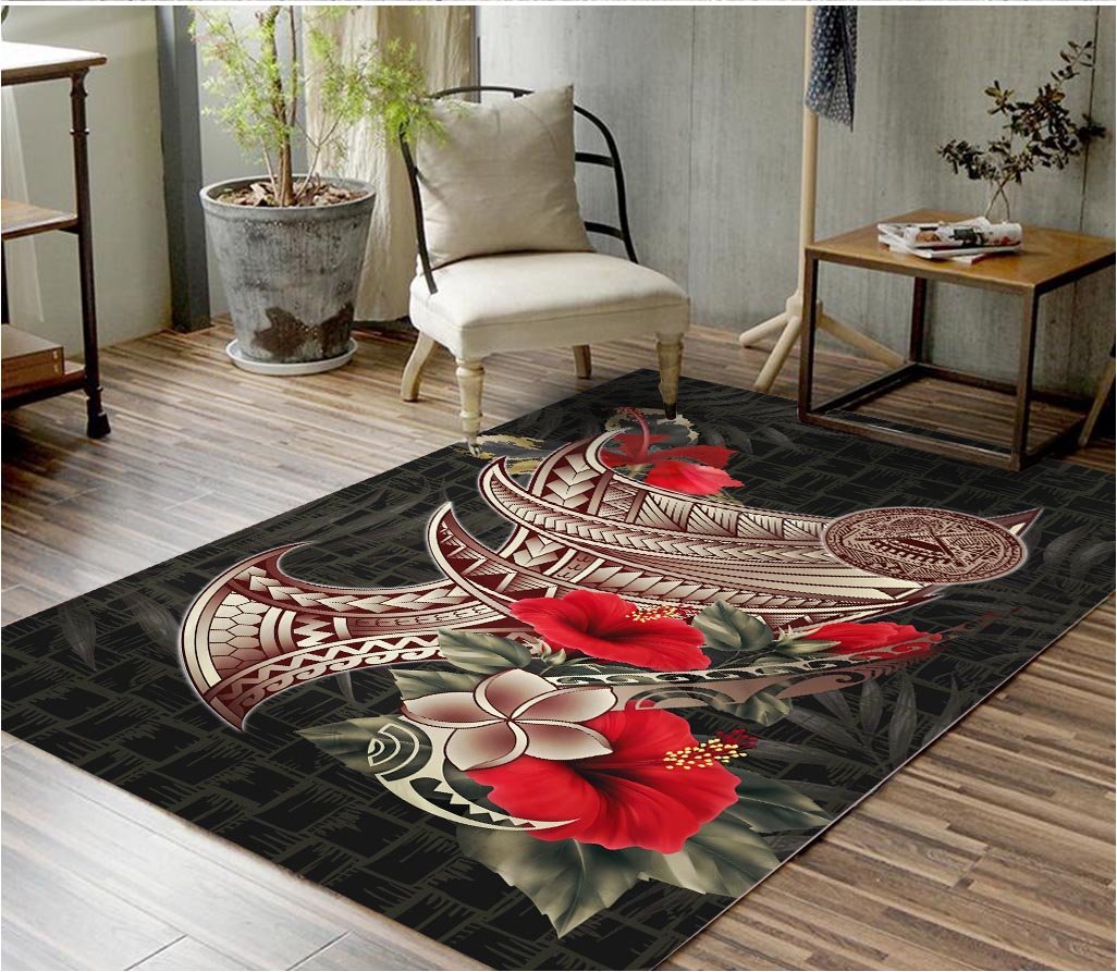 American Samoa – Polynesian Tribal Vintage Style Rug