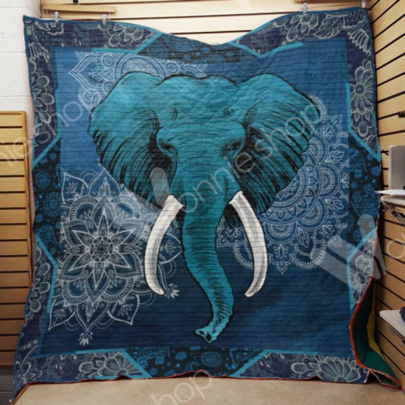 Elephant Bohemian M0101 82O31 Blanket