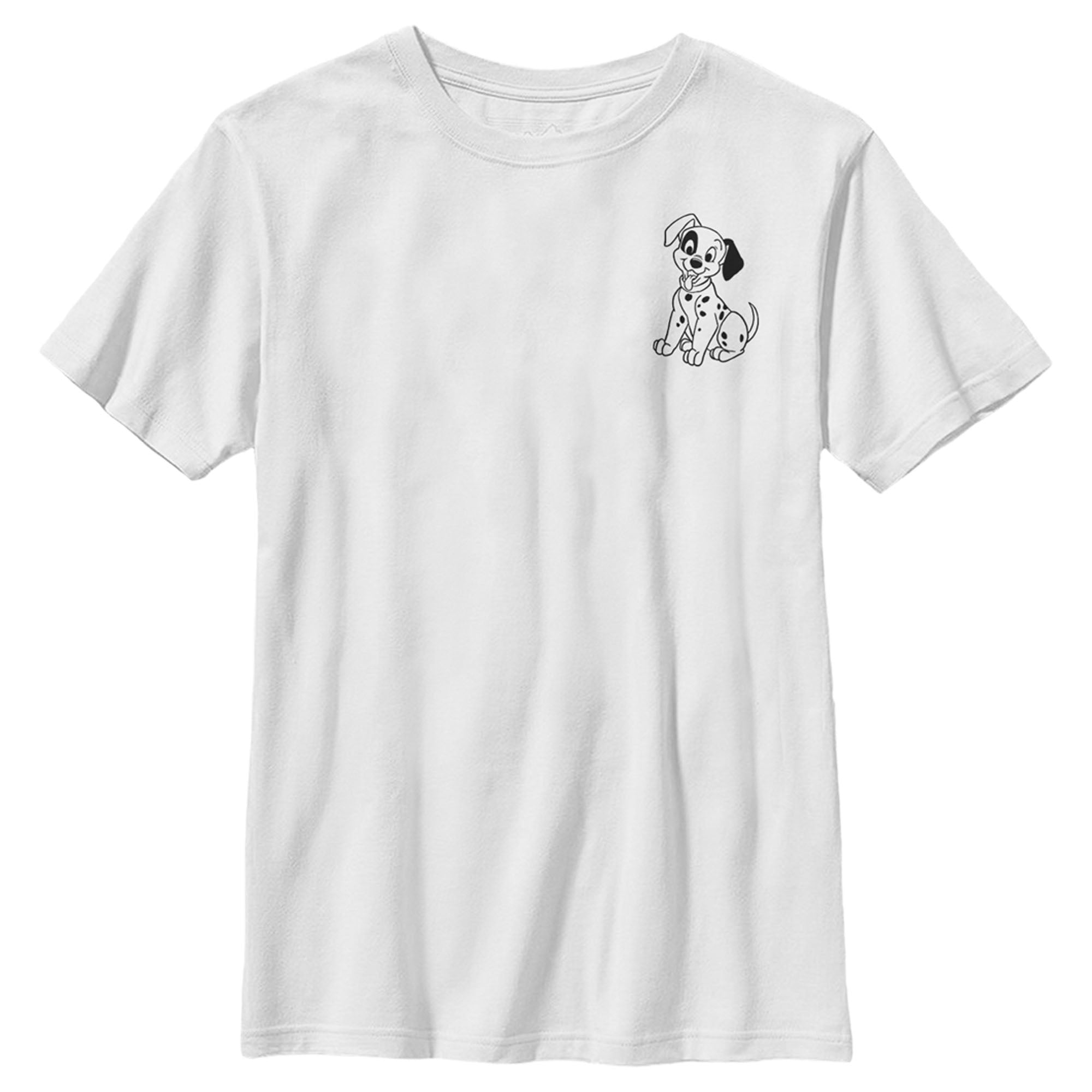 Boy’S One Hundred And One Dalmatians Patch Sketch T-Shirt