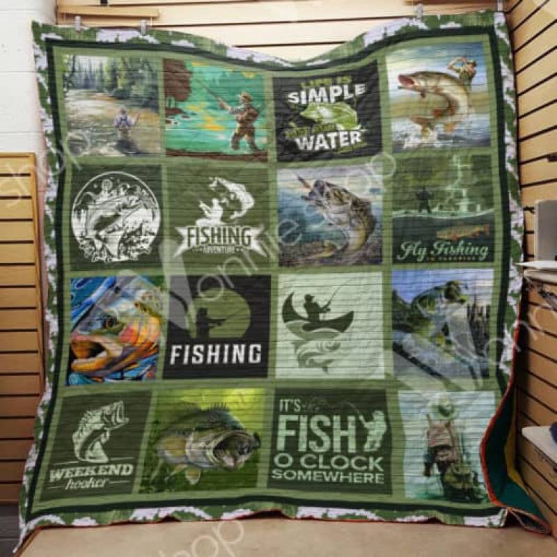 Fishing A0404 83O35 Blanket