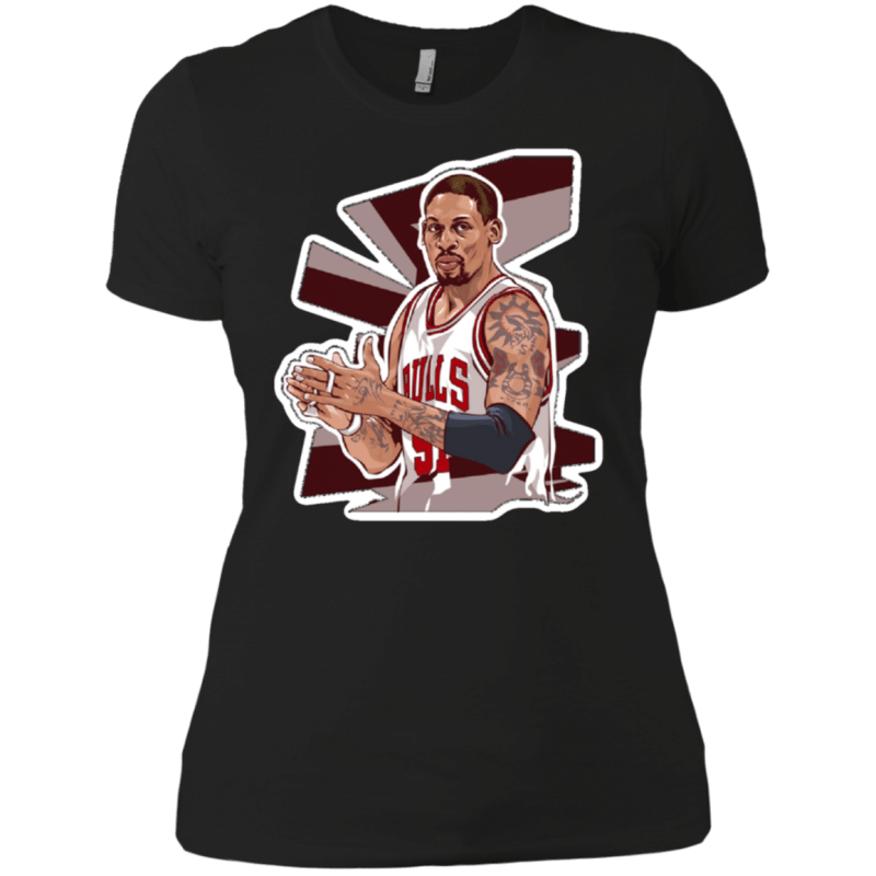 The Worm Rodman Ladies Boyfriend Goatsshirt Store Shirt