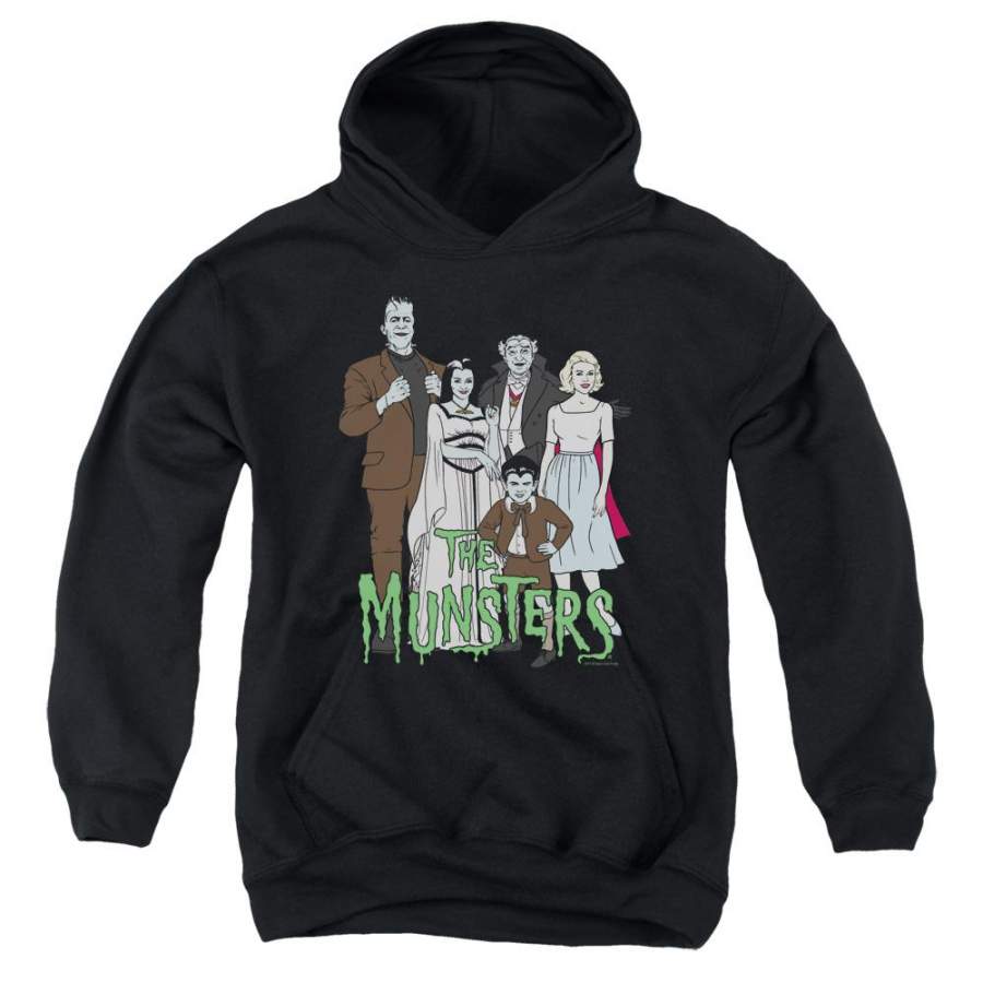 The Munsters The Family Youth Hoodie (Ages 8-12)