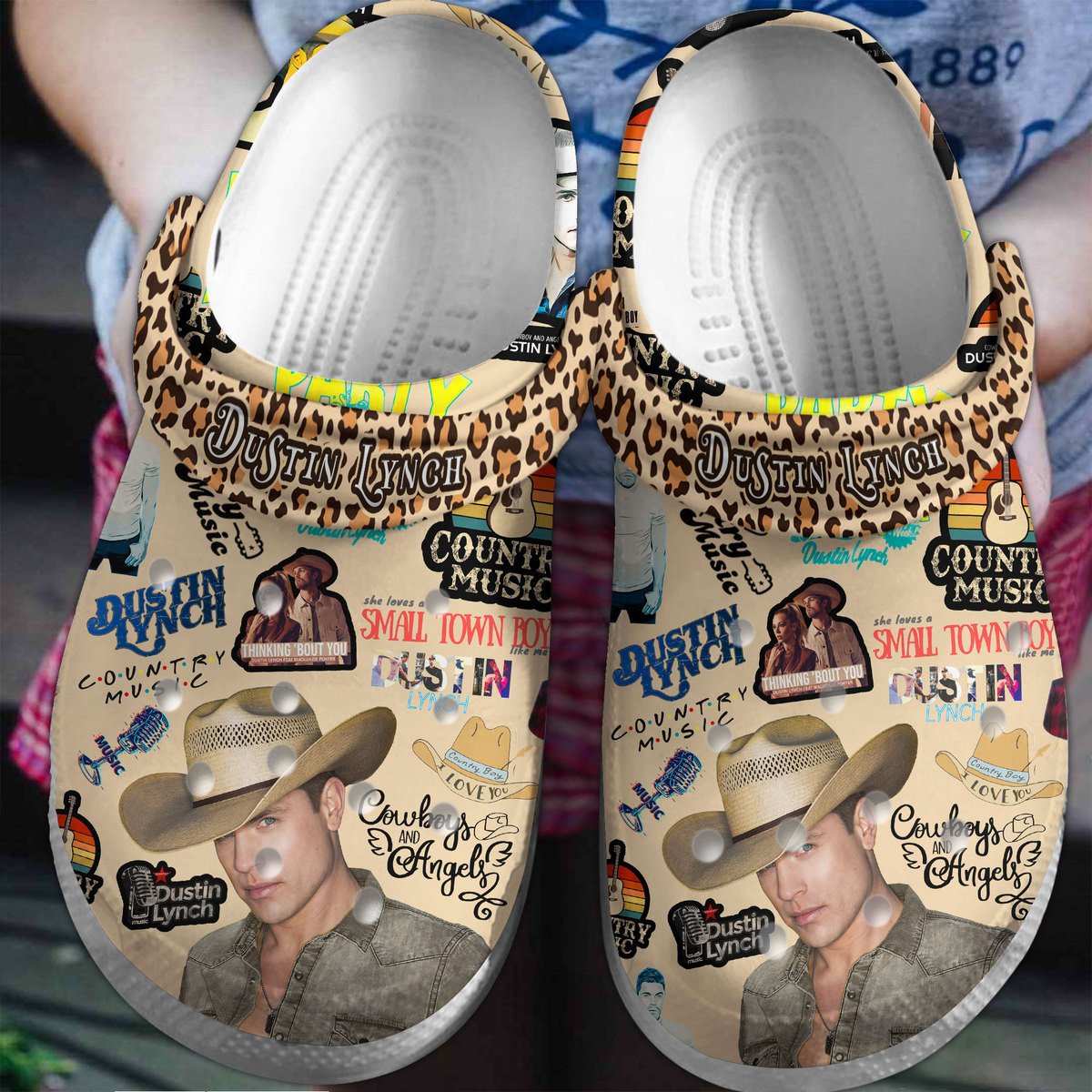 Dustin Lynch Music Crocs Crocband Clogs Shoes Comfortable For Men Women and Kids 2