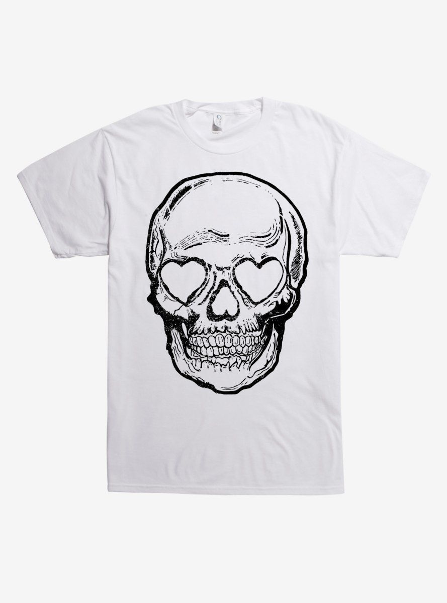 Heart Eyes Skull Shirt