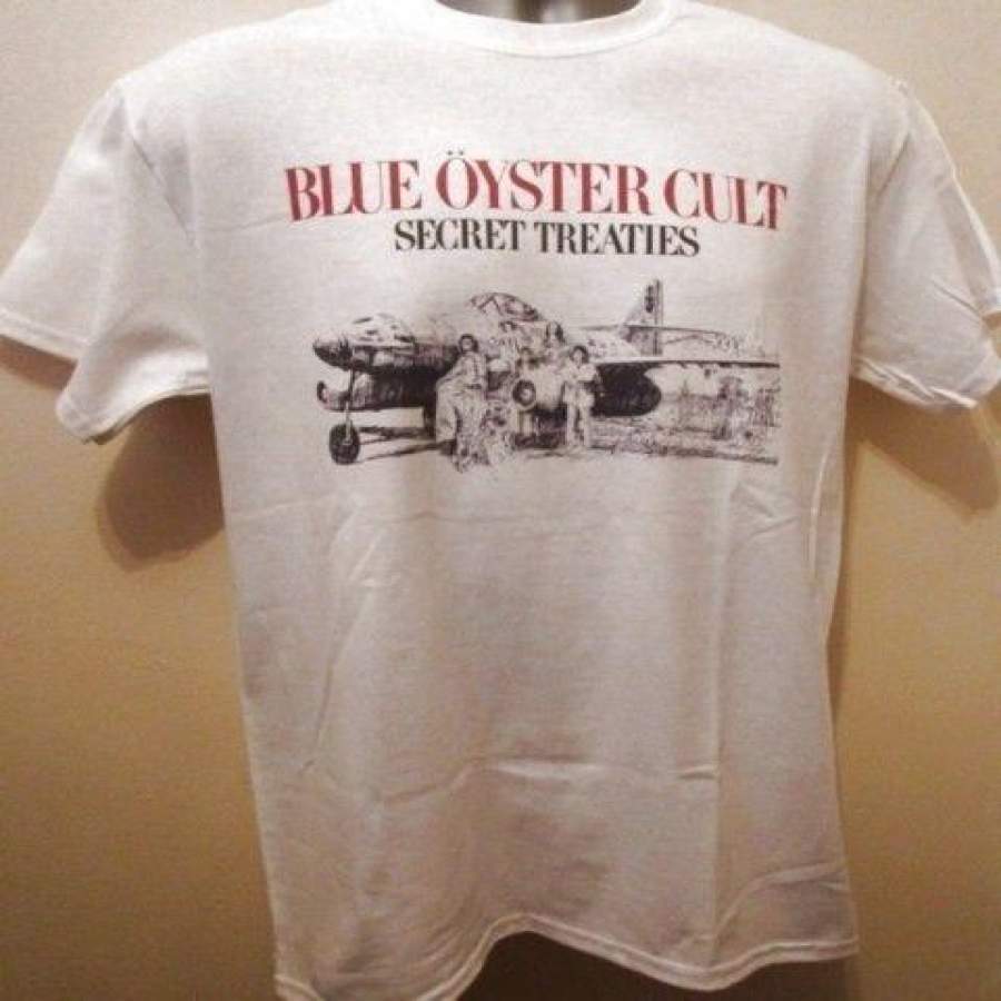 Blue Oyster Cult Rock Music T Shirt Secret Treaties W030 Deep Purple Bad Company