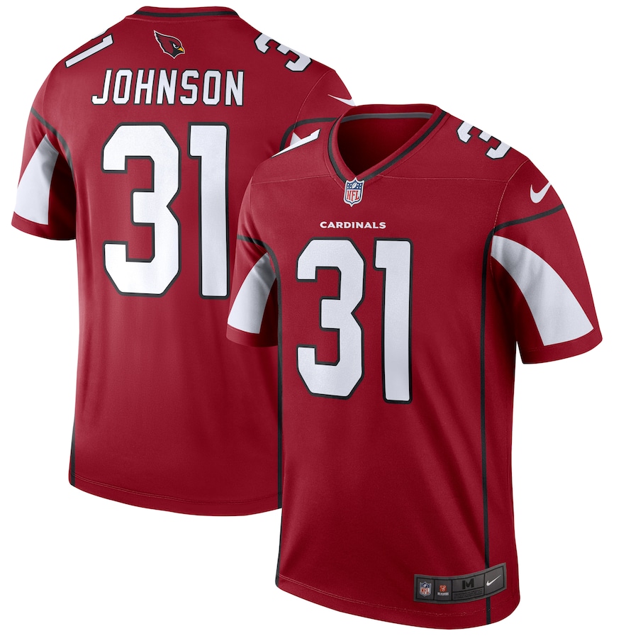 Arizona Cardinals #31 David Johnson Cardinal Legend Jersey – Women