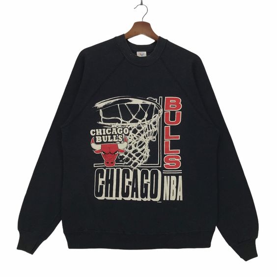 Vintage 90s Chicago Bulls Sweatshirt US0002