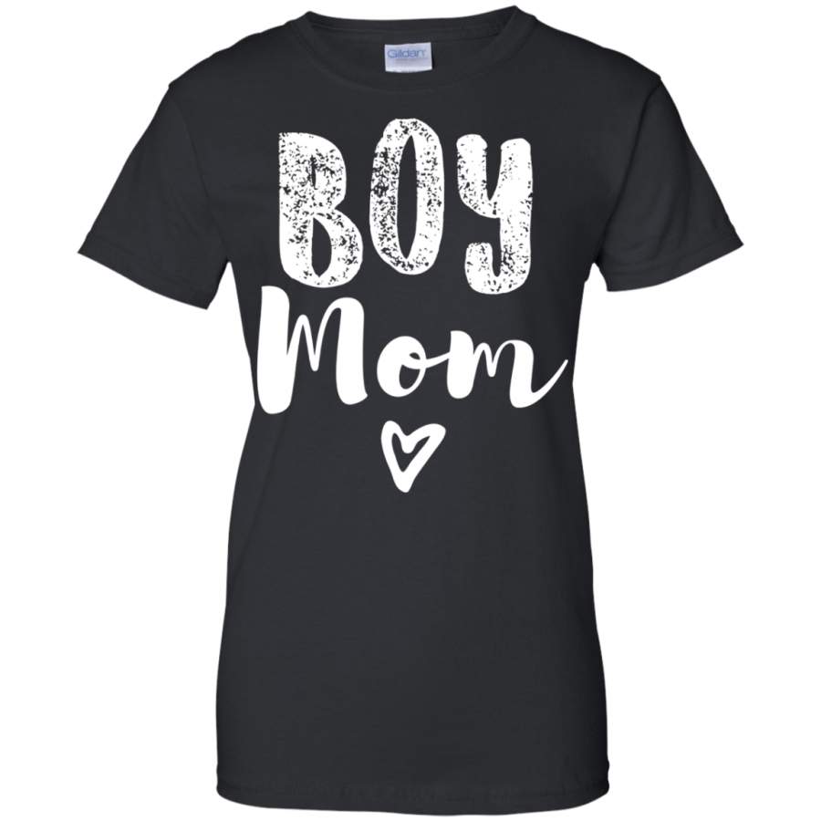 AGR Boy Mom Shirt Women’s Cute Boy Mom T-Shirt