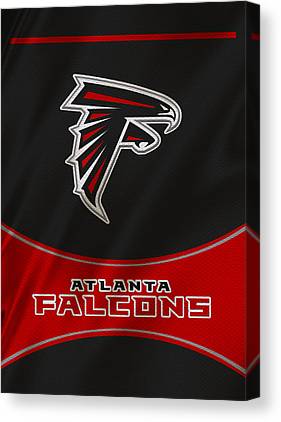 14 Atlanta Falcons Uniform Joe Hamilton Canvas Print