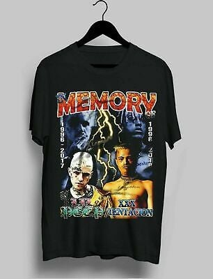 Vintage Xxxtentacion Lil Peep Rip Tour T Shirt Funny  Tee Gift 6031