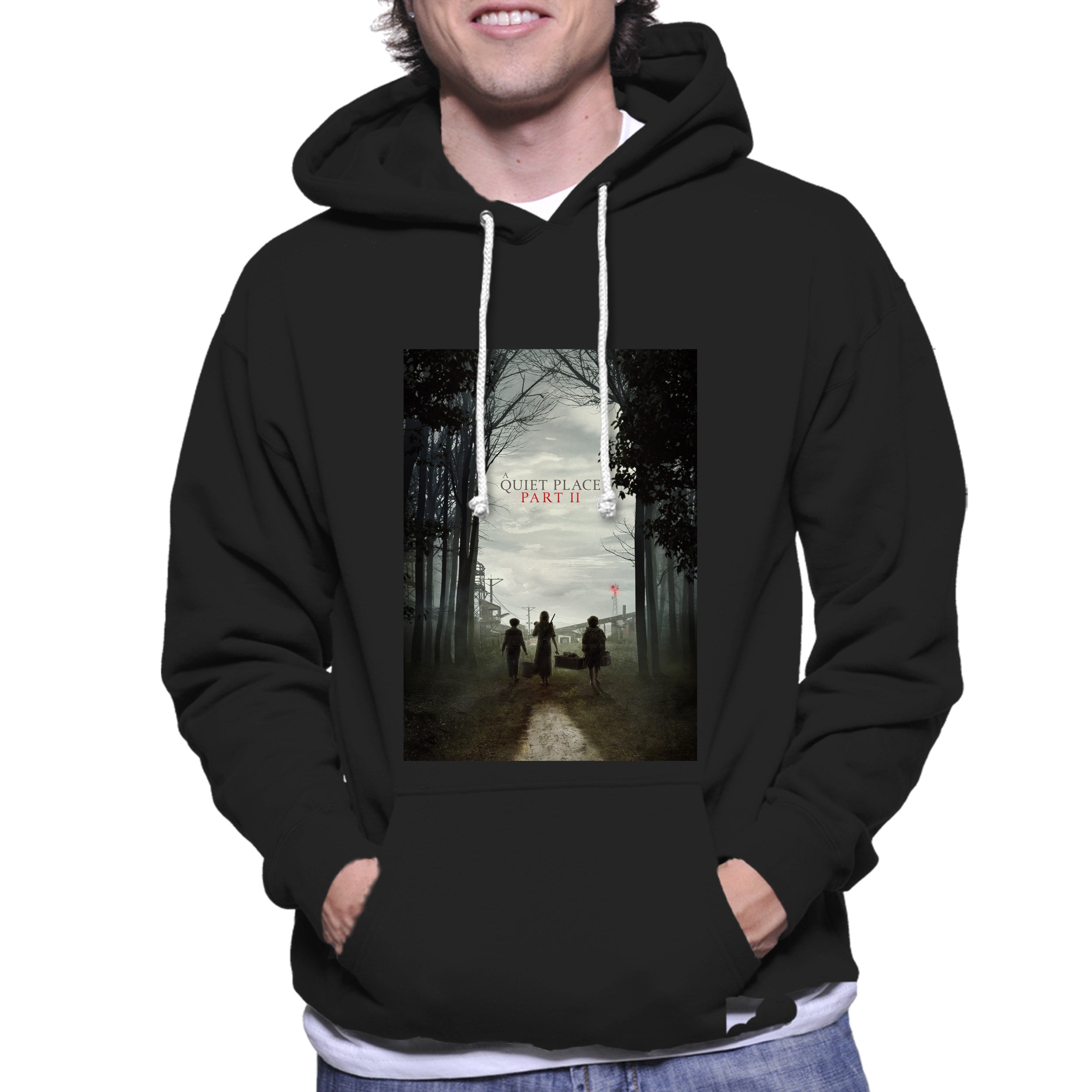 A Quiet Place Part Ii Poster Unisex Hoodie