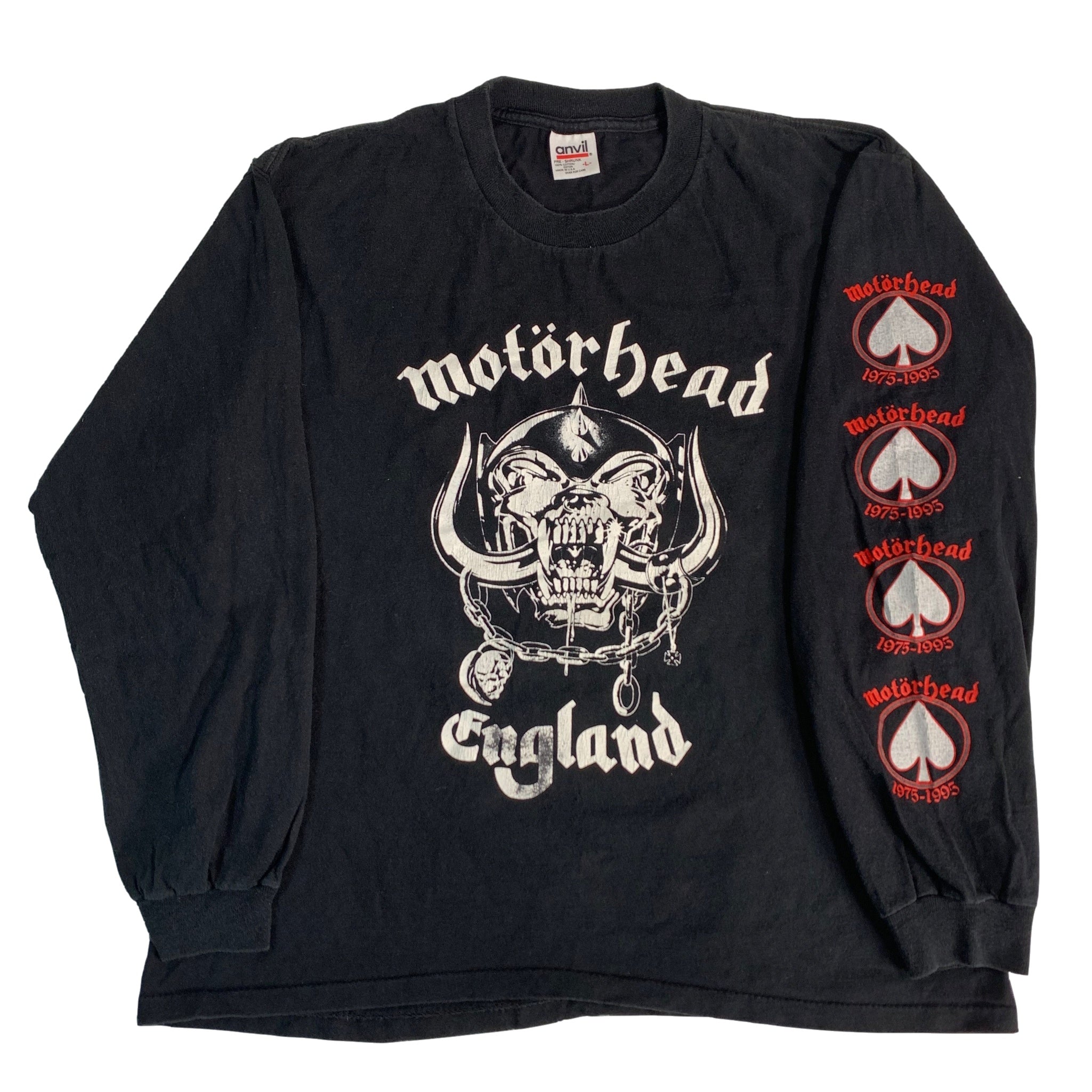 Vintage Motorhead “Everything Louder” Long Sleeve Shirt