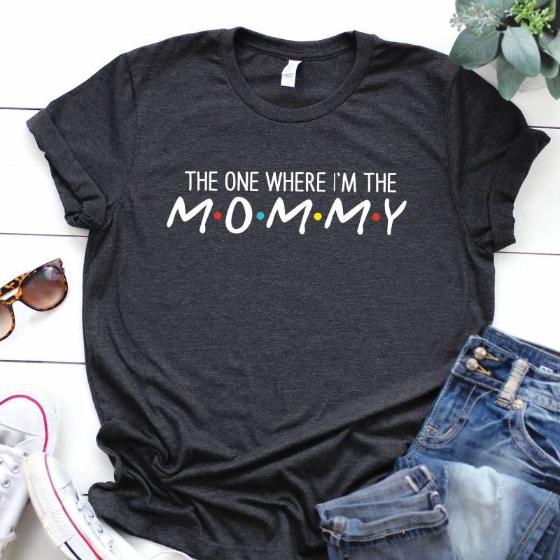 Crushtee The one where I’m the Mommy Shirt, Mom Shirt, Momma Shirt, Mom Gift, Gifts for Moms, Mommy Shirt, Baby Shower Gift, Cute Shirts, Mom Shirts Long Sleeve Hoodie