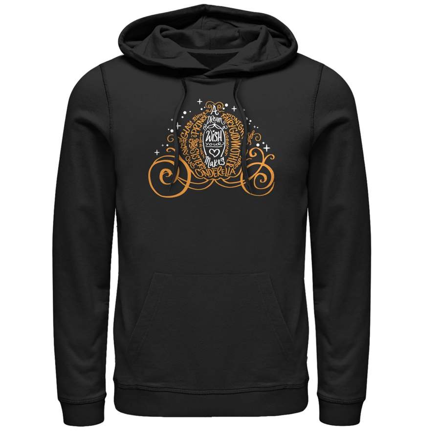 Cinderella Men’s Magical Pumpkin Carriage  Lightweight Hoodie