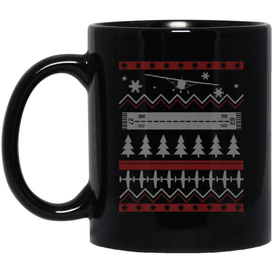 A GA Christmas Ugly Christmas Sweater Xmas Pilot Mug