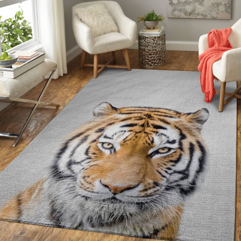 Tiger Colorful – Animals Colorful Area Rug Carpet