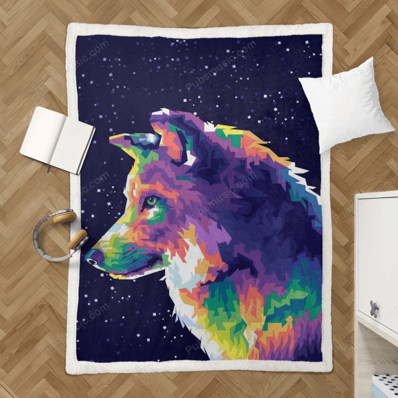 Werewolf – Animal Sherpa Fleece Blanket