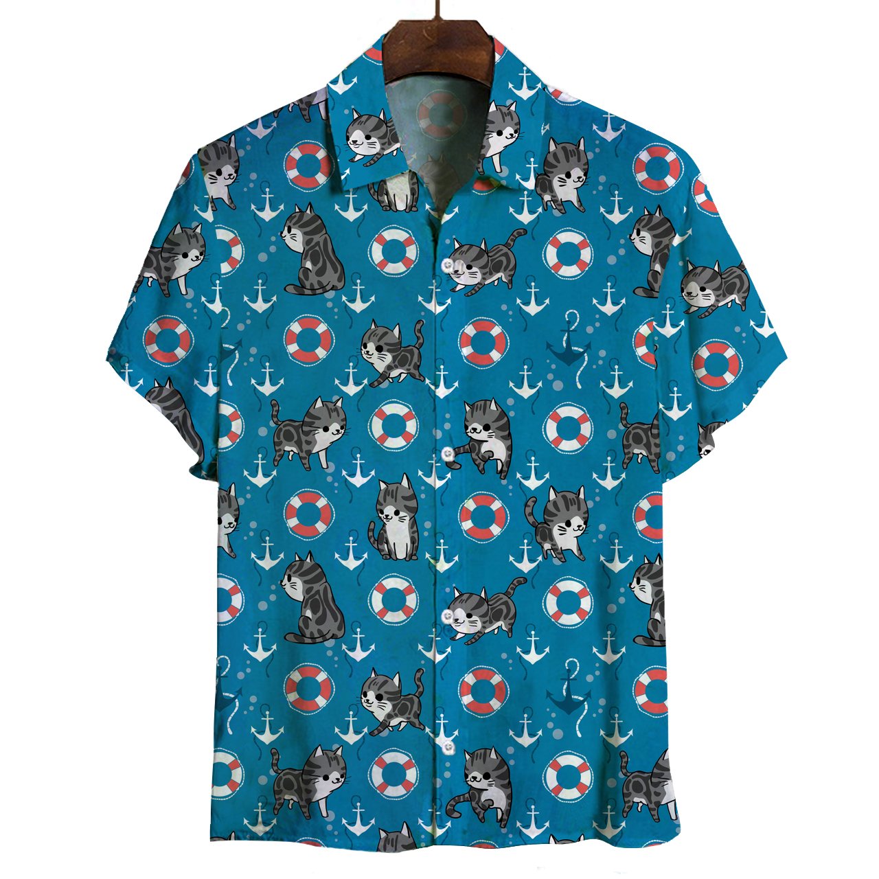 American Shorthair Cat Hawaii Shirt Ha105009