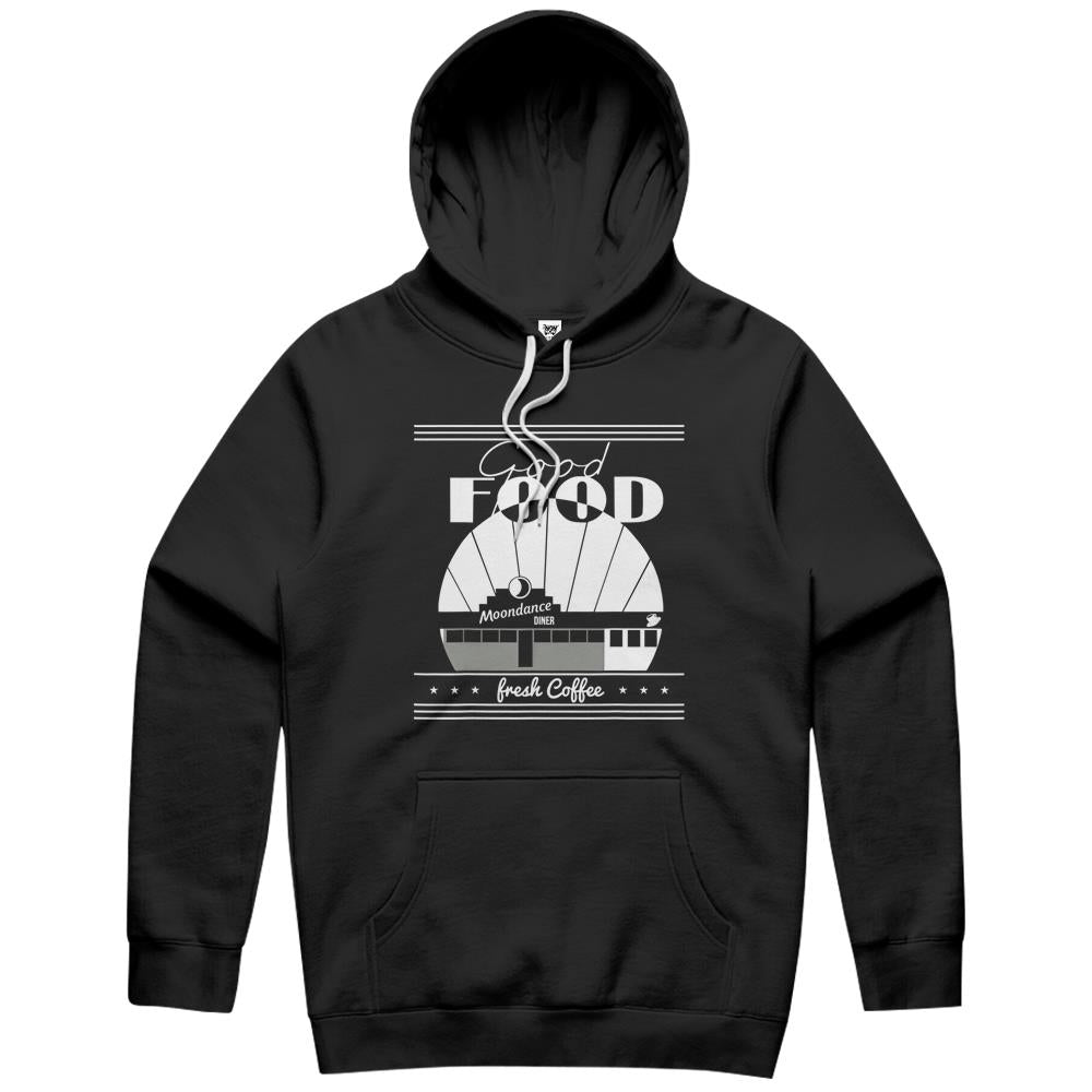 Good Food Moondances Diner Freshs Coffee Hoodie