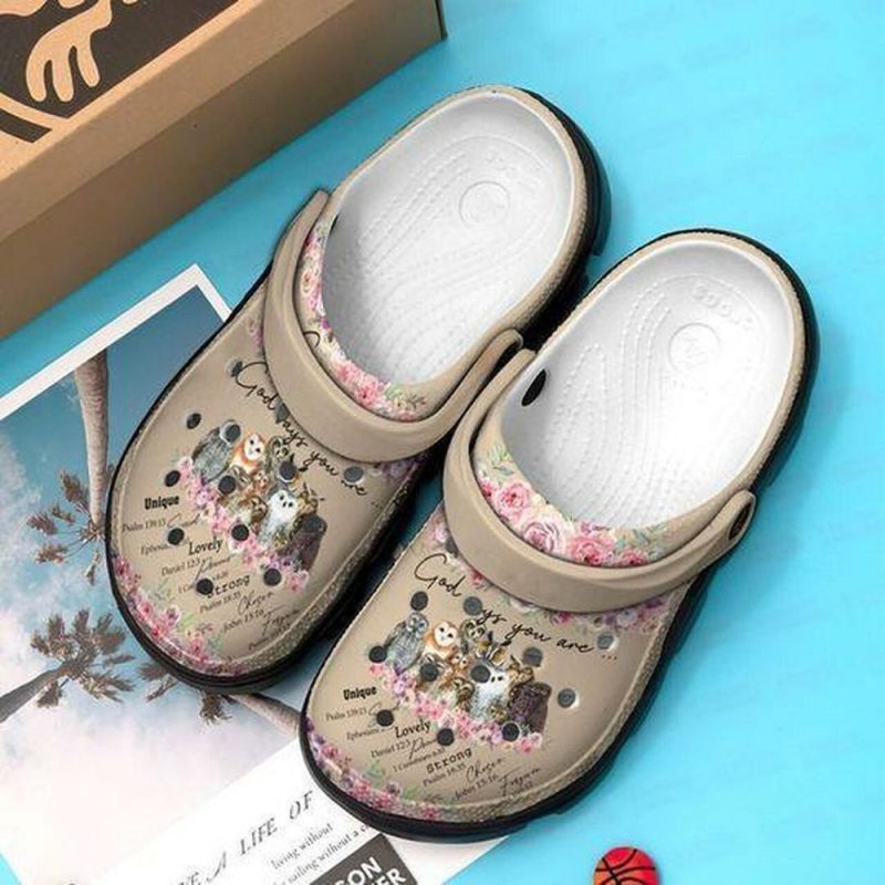 Team Owl Flower Personalized Personalized 6 Gift For Lover Rubber clog Shoes Comfy Footwear