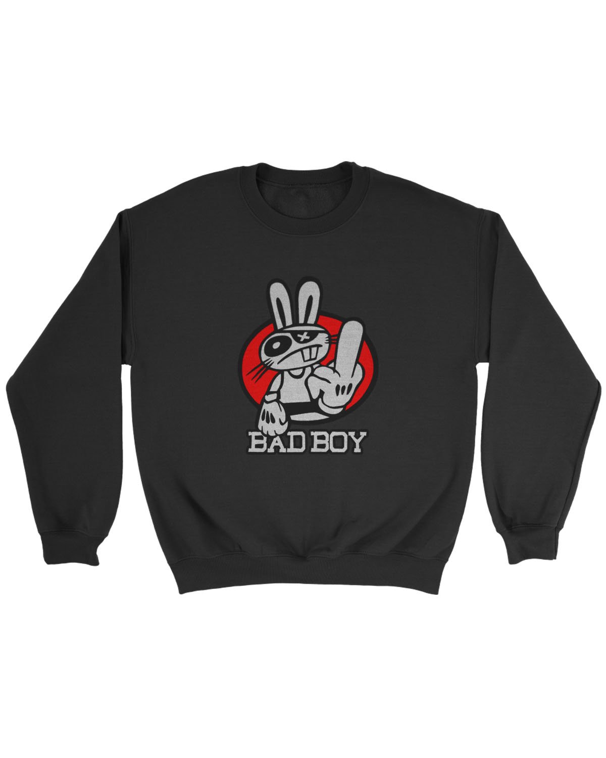 Middle Finger Gangsta Rabbit Bad Boy Sweatshirt