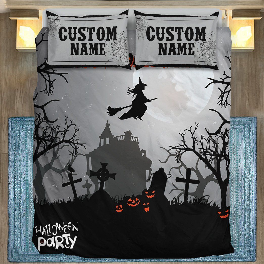 Casespring 3D Happy Halloween Party Custom Bedding Set