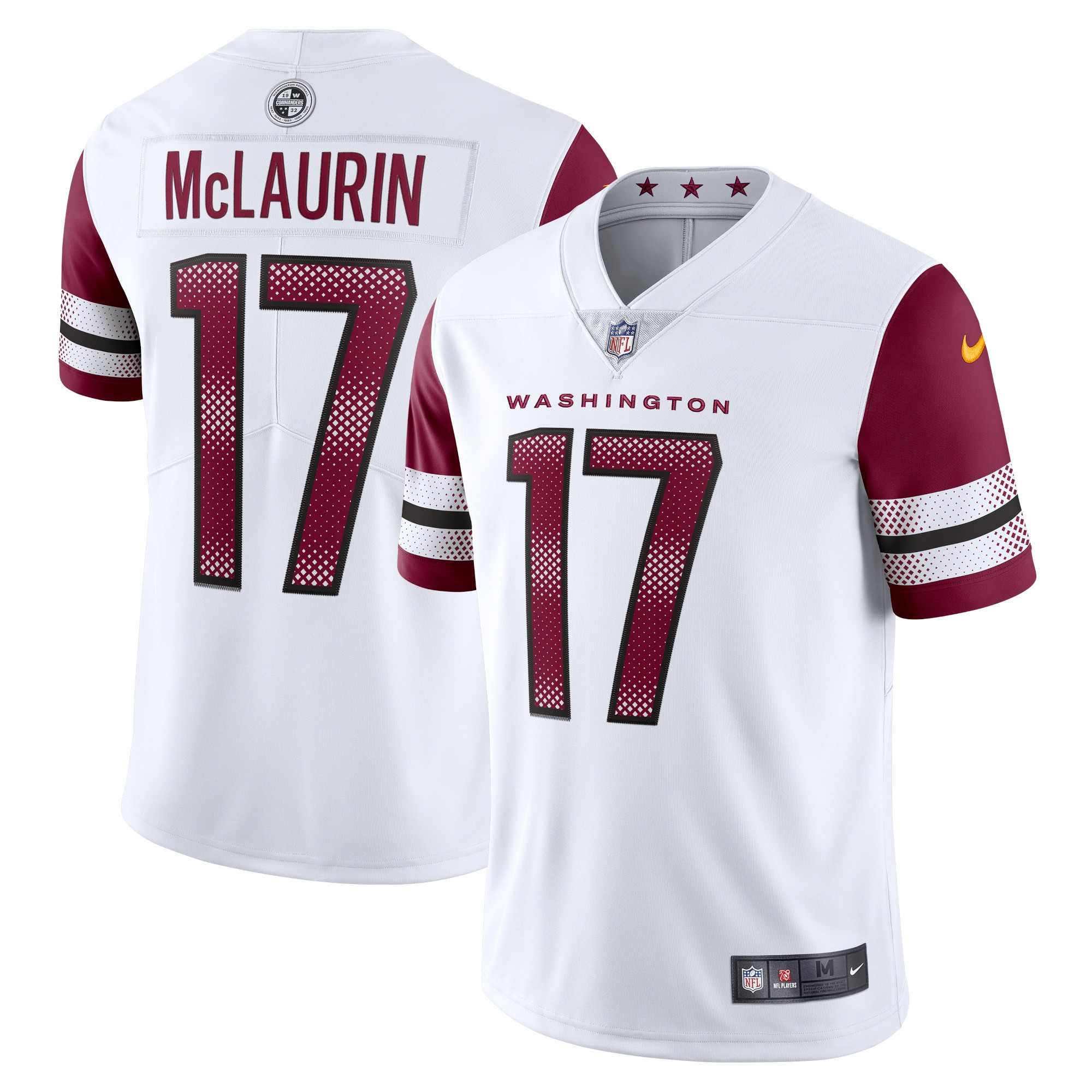 Terry Mclaurin Washington Commanders Vapor Limited Jersey – White NFL