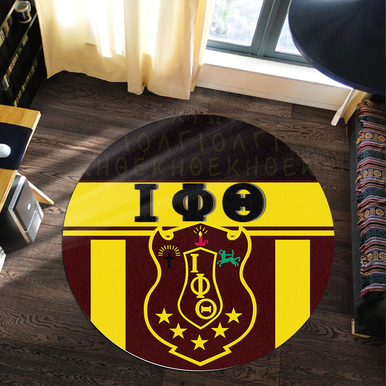 Iota Phi Theta Round Rug – Fraternity Heritage Round Rug