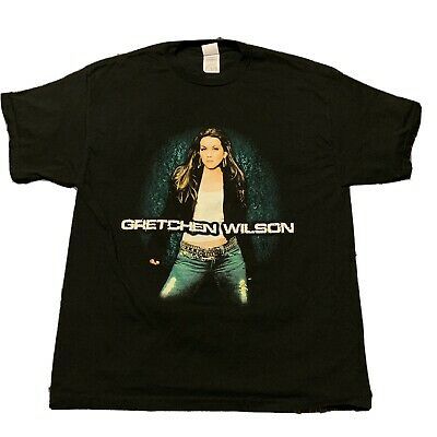 Vintage Gretchen Wilson Redneck Revolution Tour Country Music T Shirt Concert L 4346