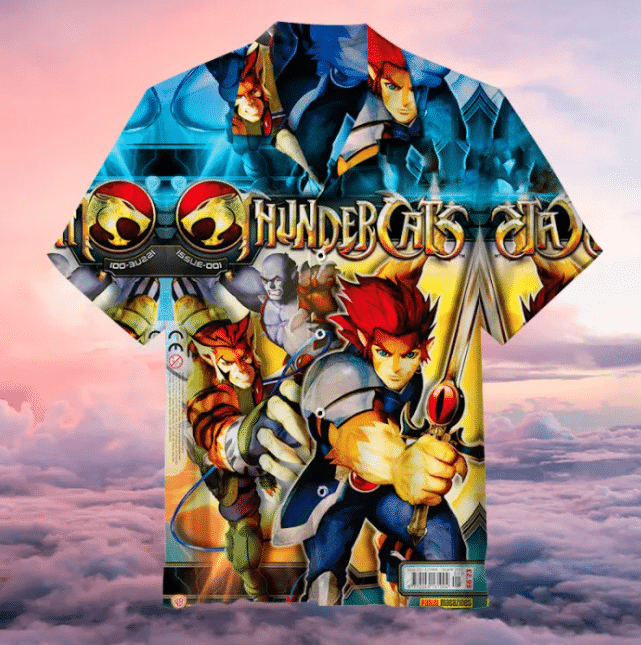 Thundercats For Man And Woman Print Short Sleeve Hawaii Shirt Ha82572