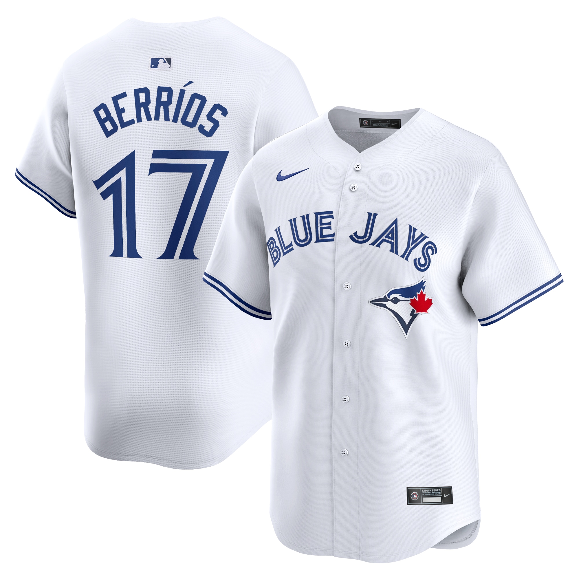 Jose Berrios Toronto Blue Jays Home Limited Player Jersey – White