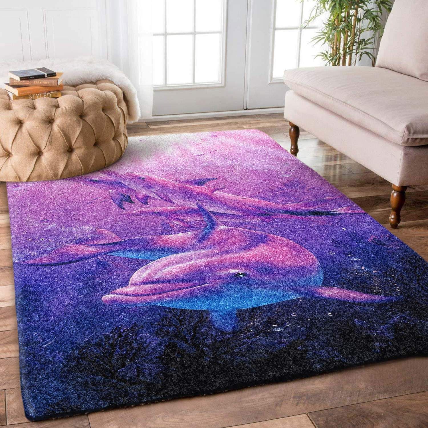 Dolphin Rug, Ourdoor Carpet