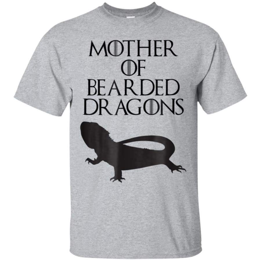 AGR Mother Of Bearded Dragons  Lizard Tshirt Gift E010338 Jaq T-shirt