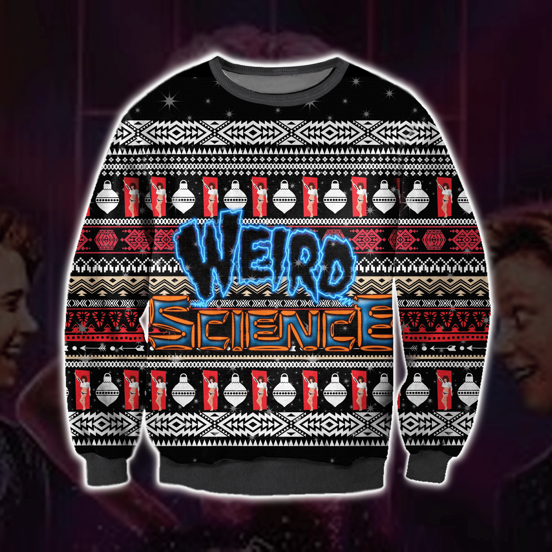 Weird Science Ugly Sweater