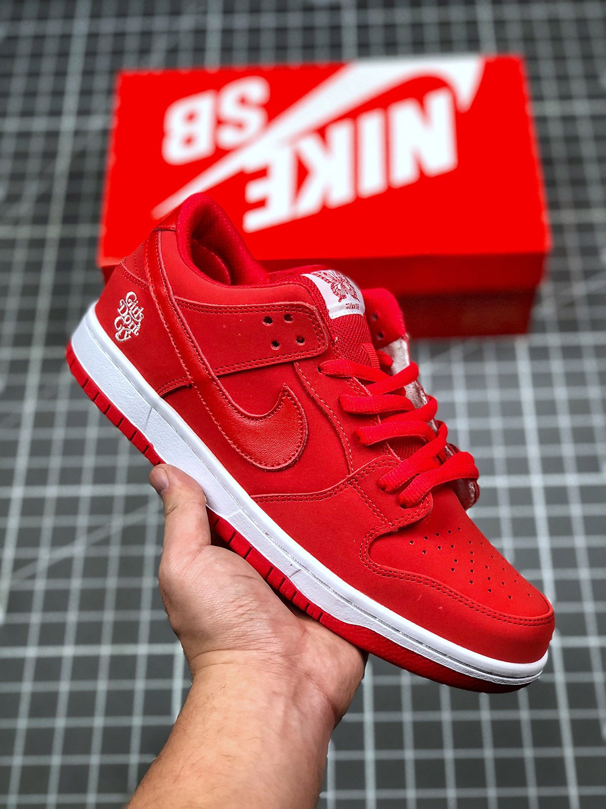 Nike Sb Dunk Low Pro ‘Coming Back Home Verdy’ Red White 5339046