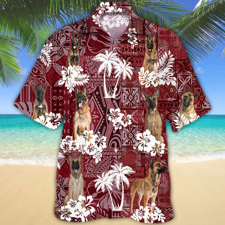 Belgian Malinois Red Hawaii Hawaii Shirt For Aloha Summer Ha29240