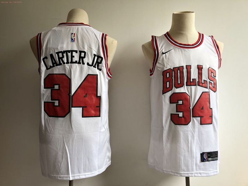 Chicago Bulls Wendell Carter Jr #34 2020 NBA New Arrival White Jersey