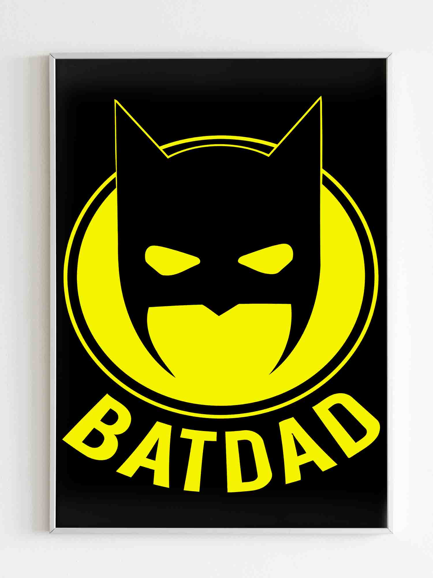 Batdad Batman Dad Funny Poster