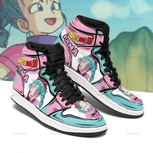 Bulma Dragon Ball Jd Customized High Top Jordan Shoes Sport Sneakers