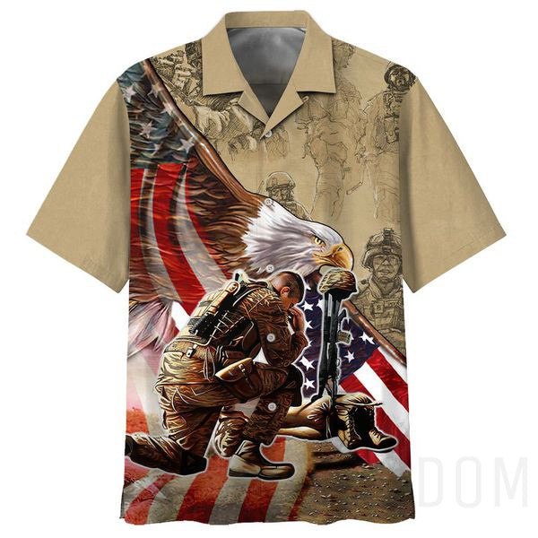 Usa Eagle Military Veteran Hawaii Shirts For Men And Women Ha99371