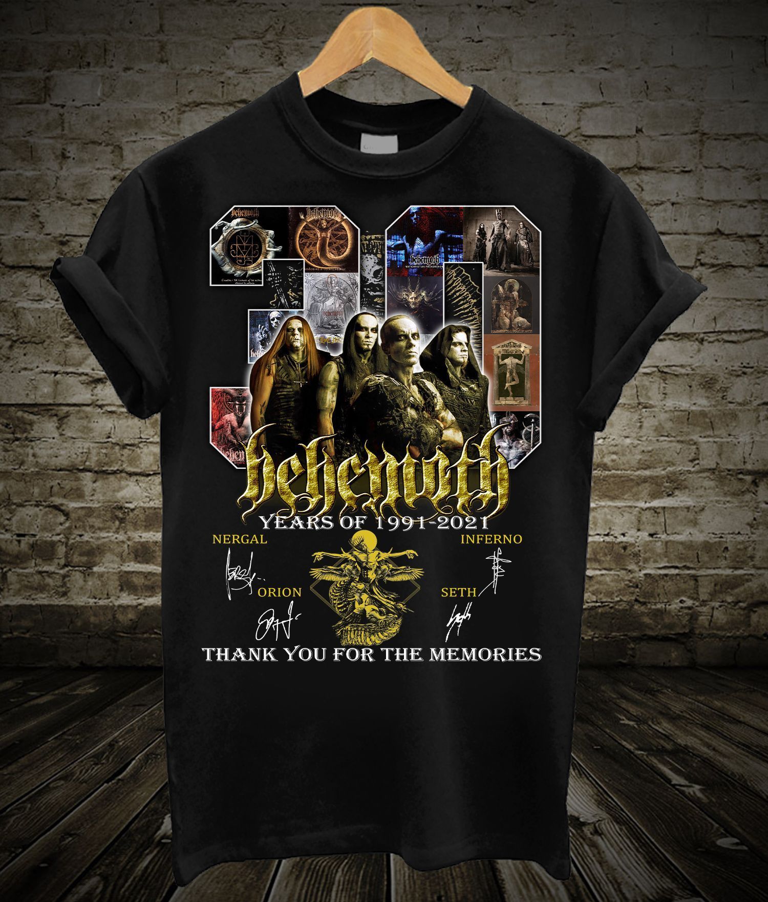 Behemoth Shirts, Behemoth Band Shirt, T-Shirt 2D – Spnv144