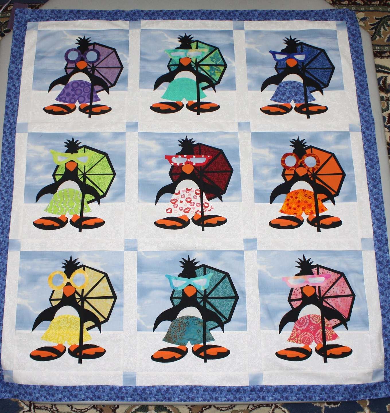 Penguin Cla260669 Quilt Blanket