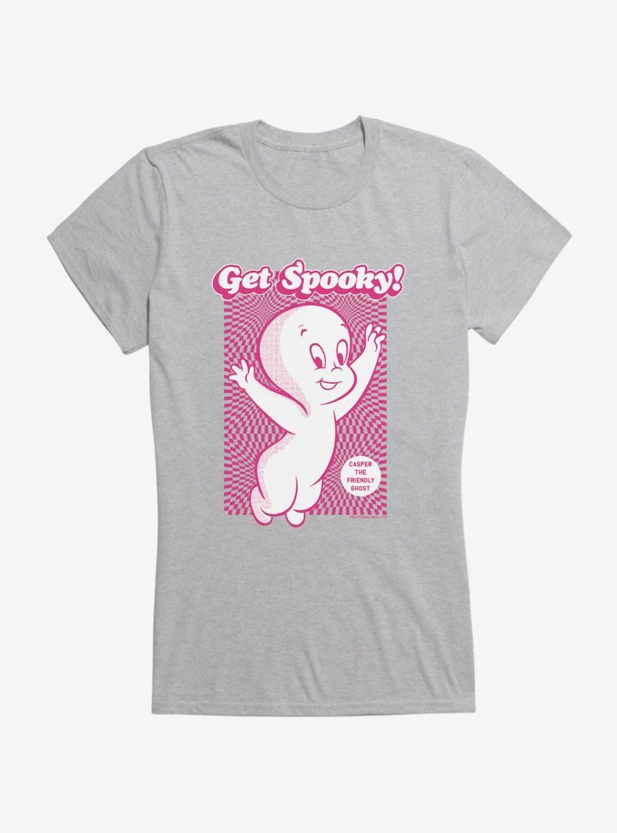 Casper The Friendly Ghost Get Spooky Girls Shirt